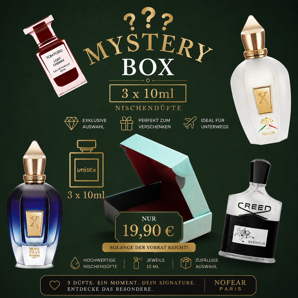 Mystery Box? Blind Date with Niche | 3x10ml UNISEX