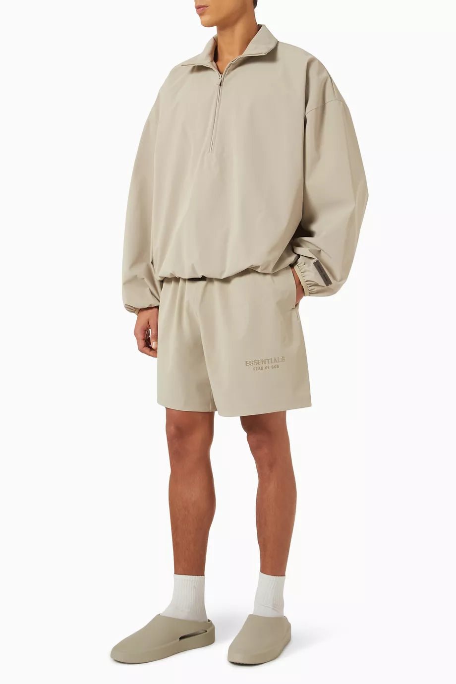 Fear of God Essentials Sporty Soccer Shorts - NOFP STUDIOS
